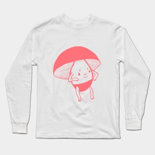 happy mushroom Long Sleeve T-Shirt